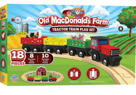 Old MacDonald's Farm 18pc Train Set
