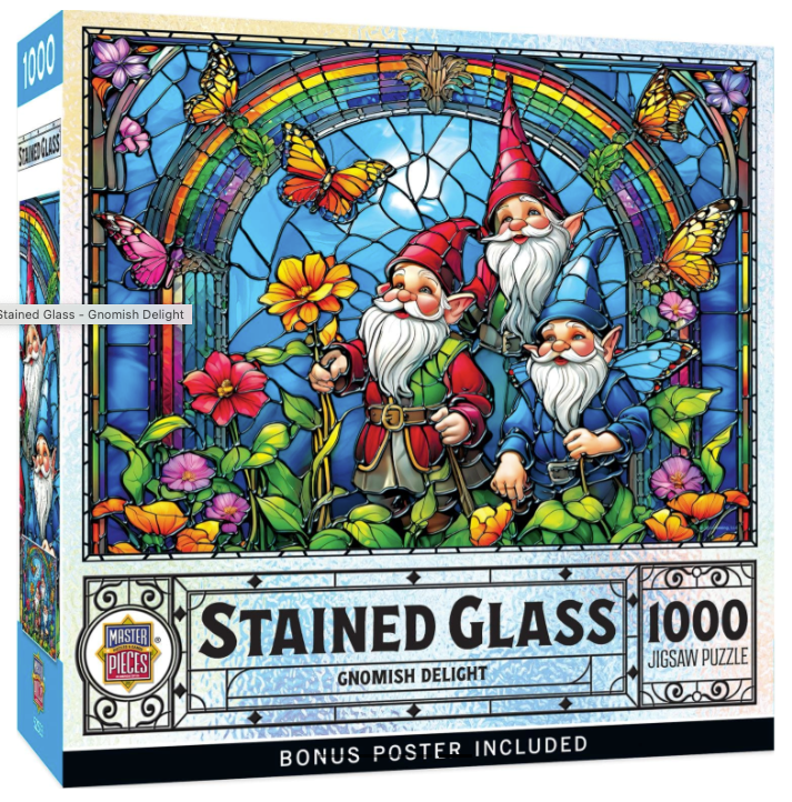 Stained Glass-Gnomish Delight 1000Pc