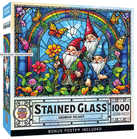 Stained Glass-Gnomish Delight 1000Pc