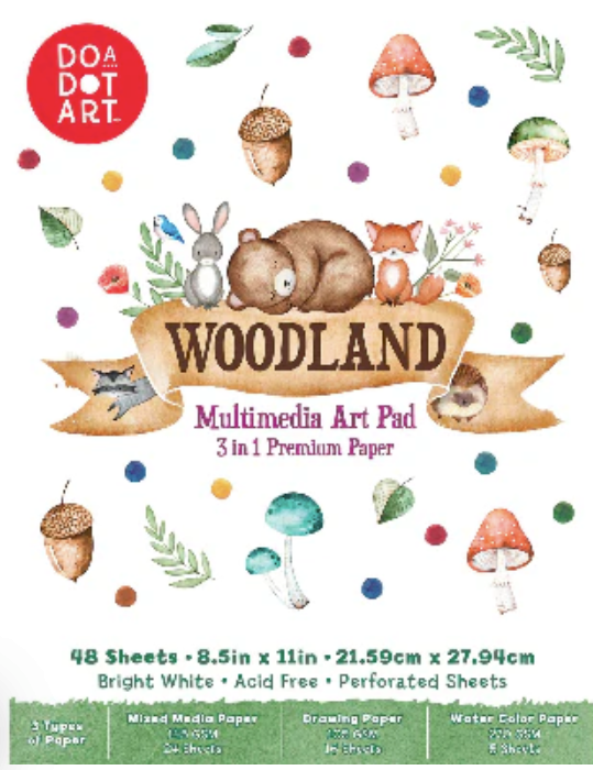 Woodland MultiMedia Art Pad