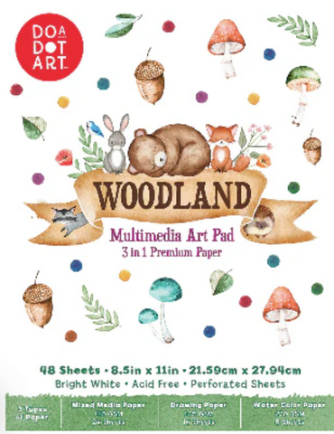 Woodland MultiMedia Art Pad
