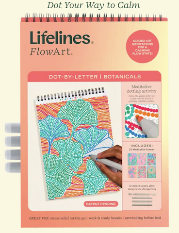 FlowArt Dot-By-Letter Botanicals