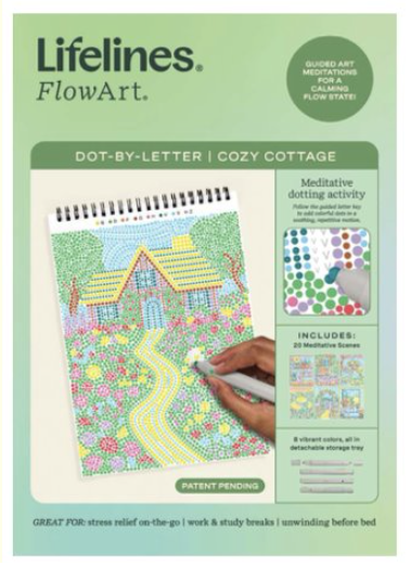 FlowArt Dot-By-Letter Cozy Cottage