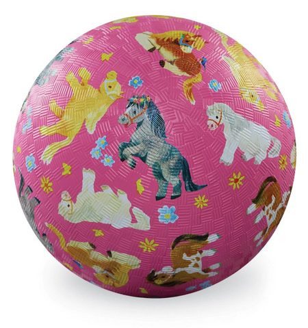 7" Ponies Pink Playball