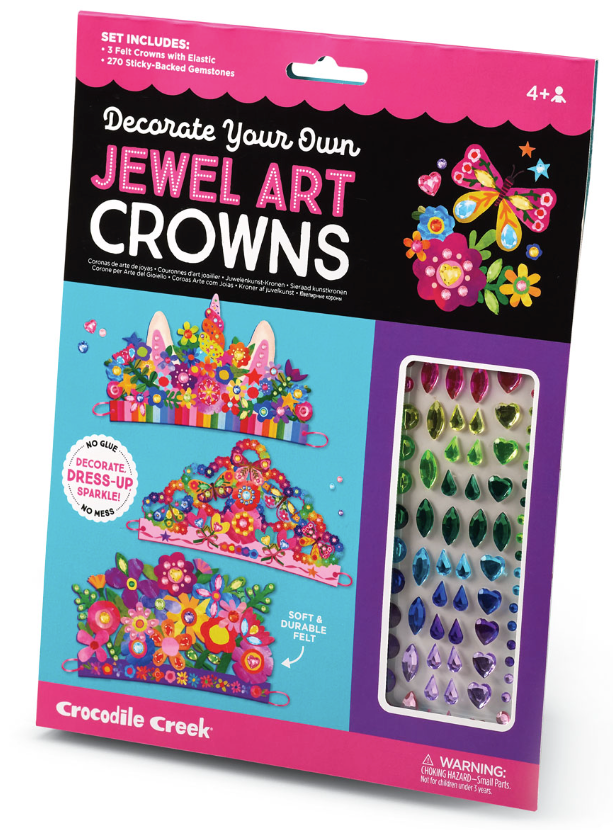 Jewel Art Crowns - Unicorn Flowers