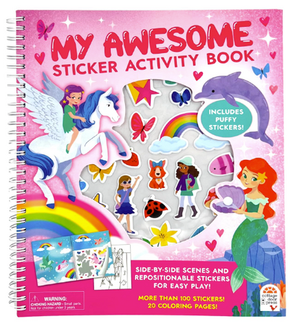 My Awesome (Girl Time) Sticker Activity