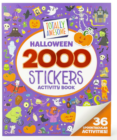 2000 Stickers Halloween Sticker Activity