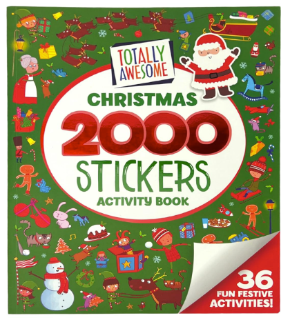 2000 Stickers Christmas Sticker Activity