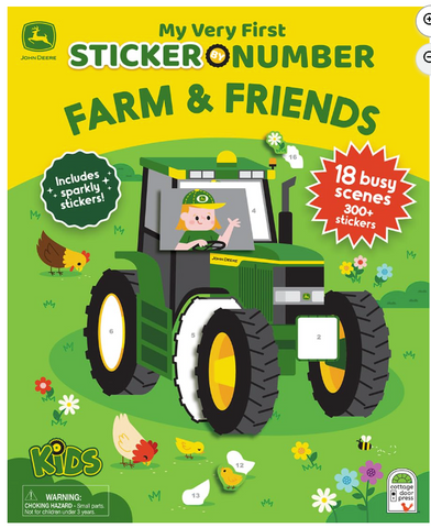 Farm & Friends Sticker by Number JD