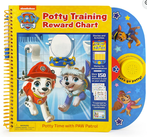 Paw Patrol Potty Training Reward Chart