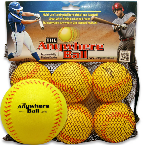 Anywhere Ball (6 pack) Baseball