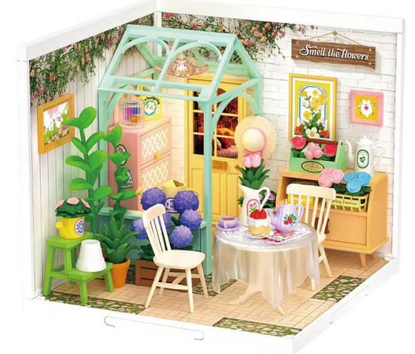 DIY Miniature-Blooming Tea Garden