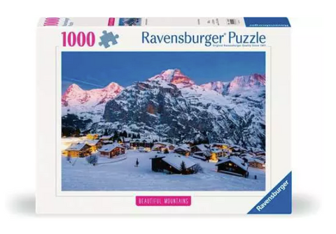 Bernese Oberland, Murren 1000pc