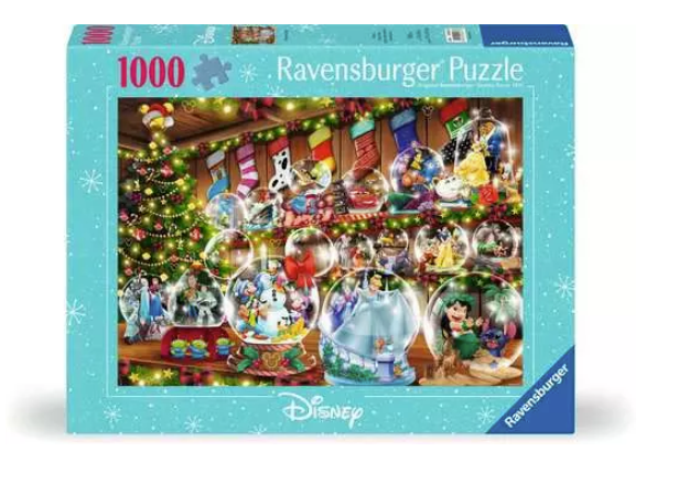 Disney Christmas Snow Globes - 1000pc