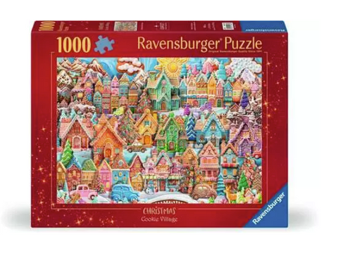 Christmas Cookie Village- 1000pc