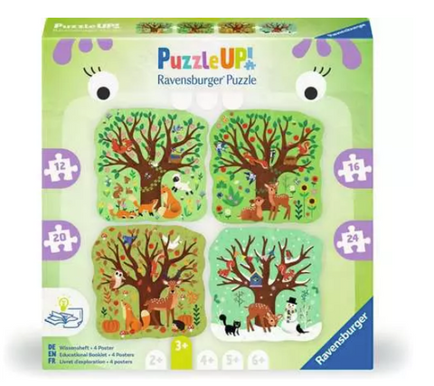 Puzzle Up Four Seasons - 12, 16 , 20, 24 Pc
