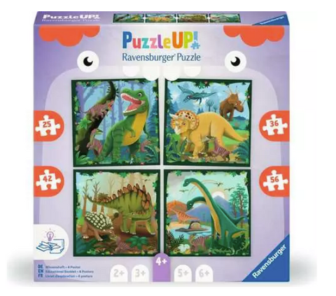 Puzzle Up Dinosaurs - 25, 36, 42, 56pc