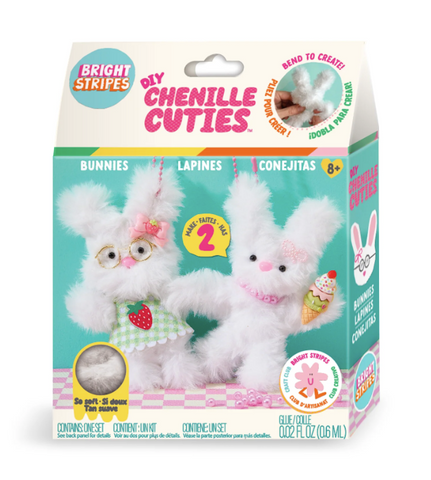 DIY Chenille Cuties-Bunny Babes