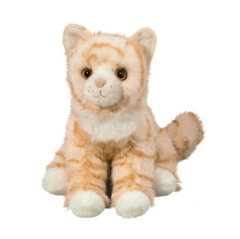 Adele Orange Stripe Cat 9"
