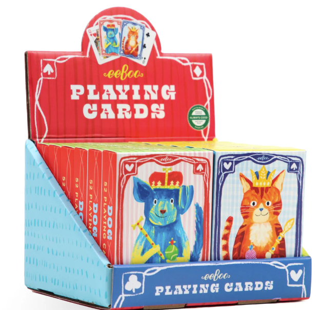 Cat & Dog Playing Cards Assort.