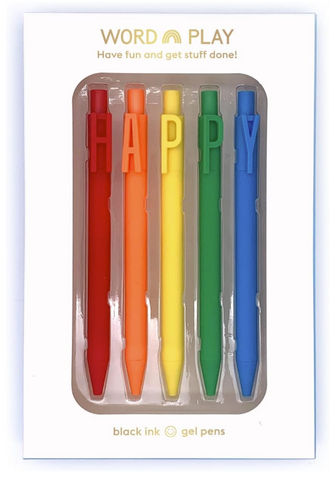 Word Play Pen in Box-Happy