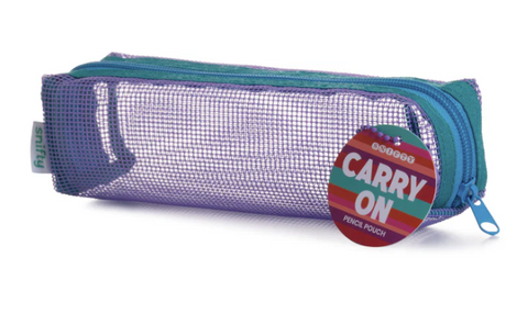 Carry On Pencil Pouch-Periwinkle