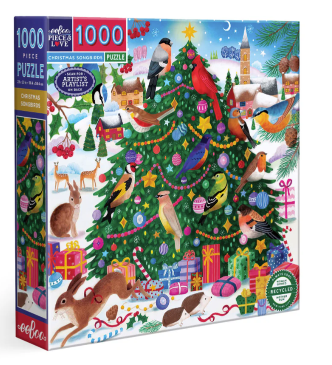 Christmas Songbirds 1000pc