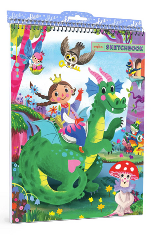 Fairytale Dragon Sketch Bk