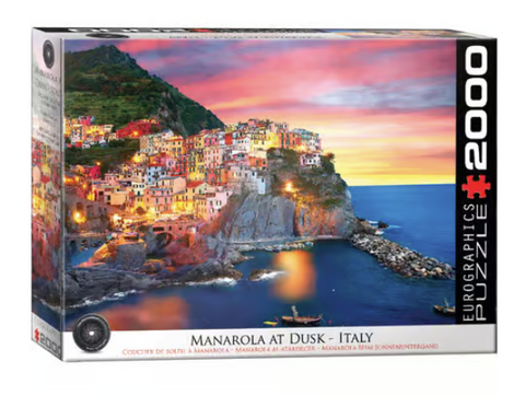 Manarola at Dusk - Italy 2000pc