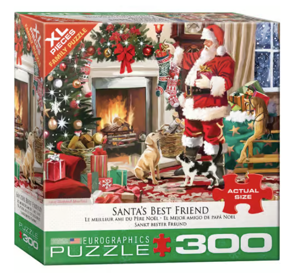 Santa's Best Friend 300pc