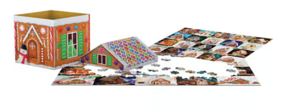 Gingerbread House Tin 550pc