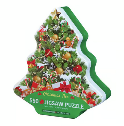 Eurographics Christmas Tree Tin 550pc