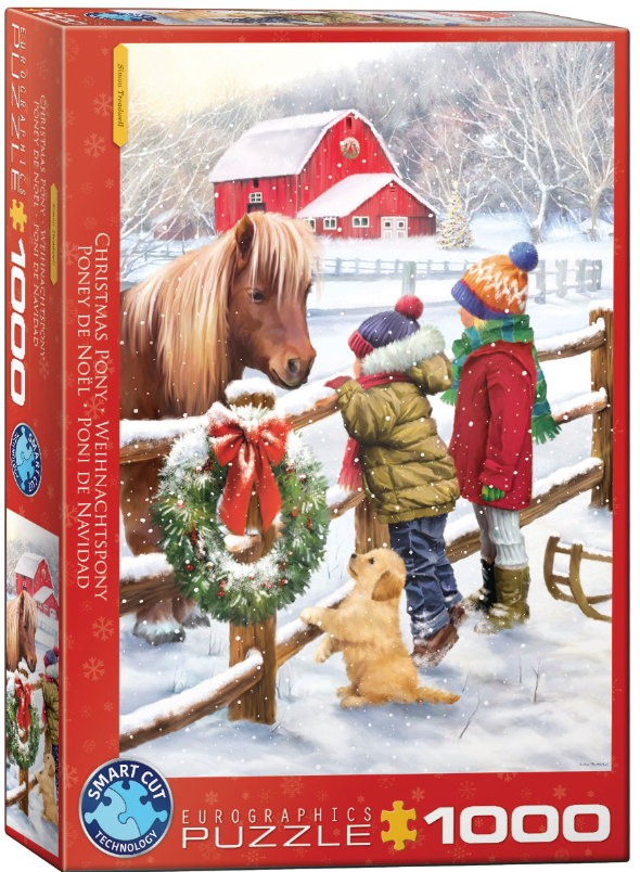 Christmas Pony  1000pc