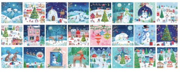 Christmas Village Advent Calendar