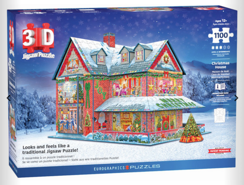 Christmas House 3D 1100pc
