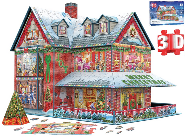 Christmas House 3D 1100pc