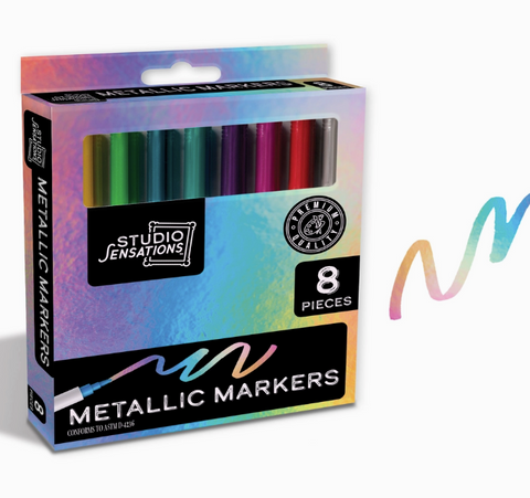 Metallic Markers 8pc
