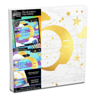 Gold Foil Canvas Kit-CELESTIAL