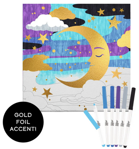 Gold Foil Canvas Kit-CELESTIAL