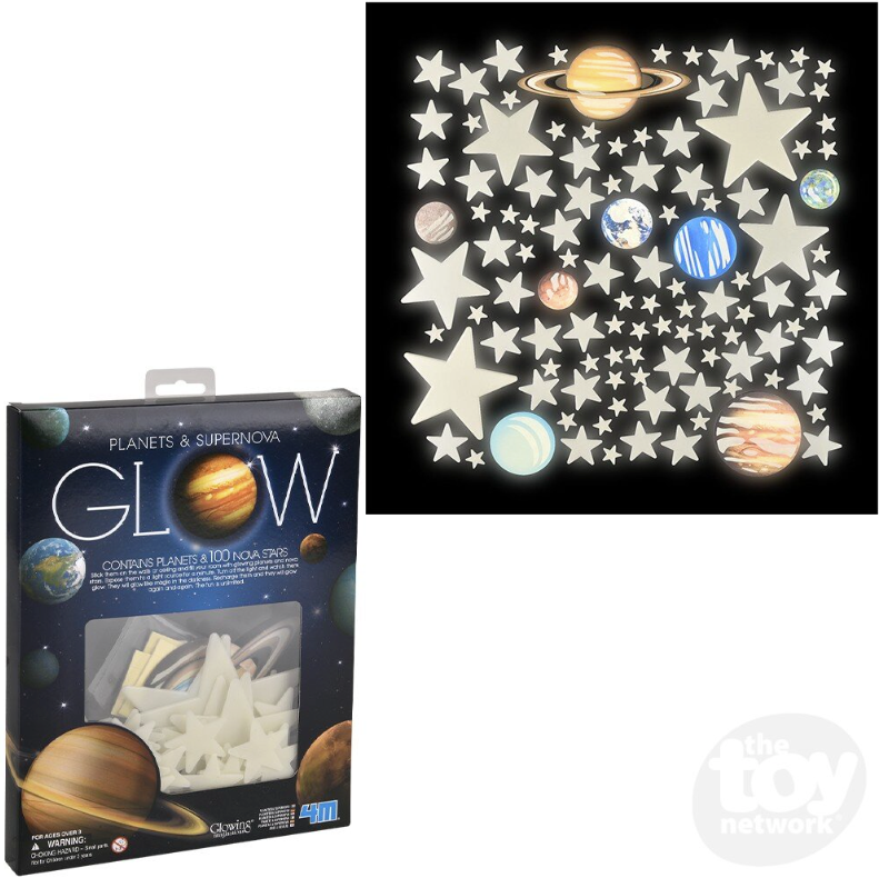 Glow Planets & Super Nova 100pcs