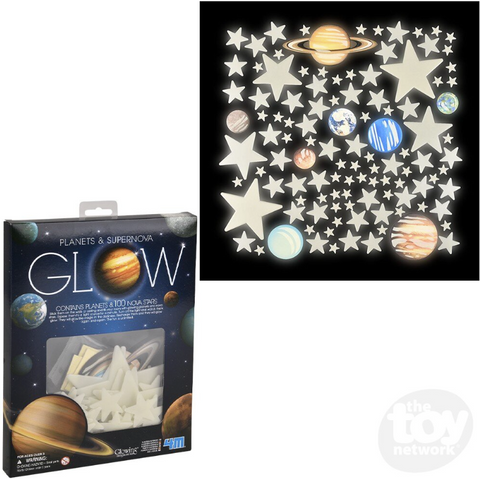 Glow Planets & Super Nova 100pcs