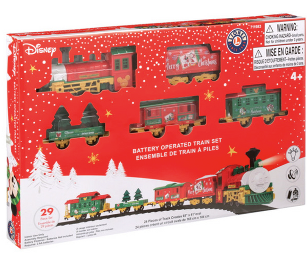 Disney Holiday B/O Mini Train Set