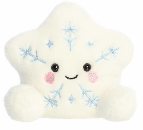 5" Palm Pals -Glisten Snowflake