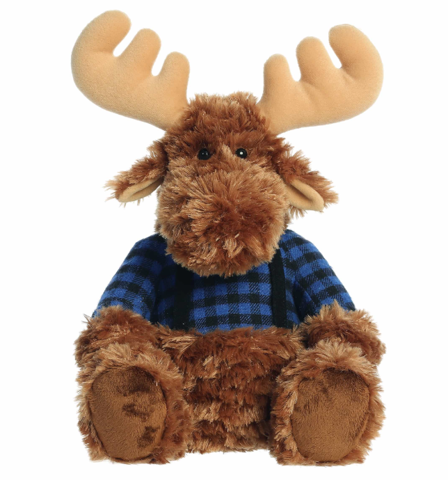 13" Winter Cabin Crew Moose