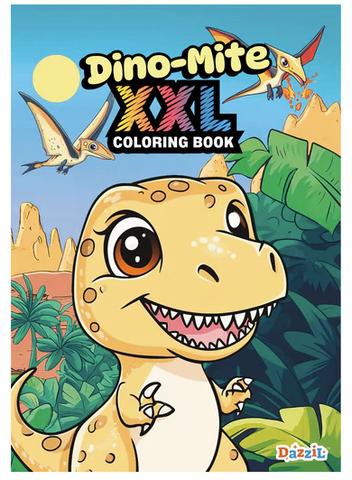 Dino-Mite XXL Coloring Book