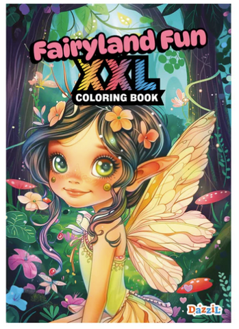 Fairyland Fun XXL Coloring Book