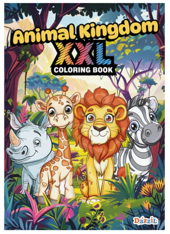 Animal Kingdom XXL Coloring Book