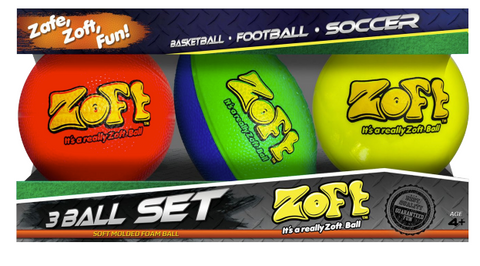3 Mini Balls Sport Pack