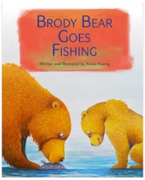 Brody Bear Goes Fishing