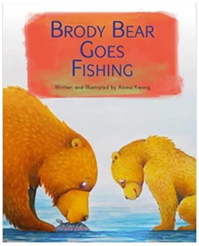 Brody Bear Goes Fishing